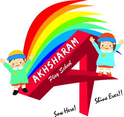 Akhsharam Play School Logo - Best Nursery School in Namakkal